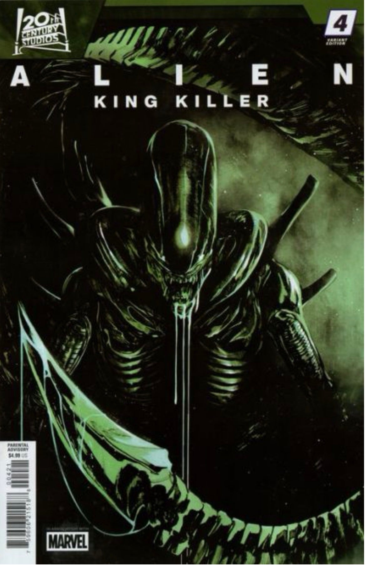 Alien: King Killer #4 CVR B Alessandro Cappuccio