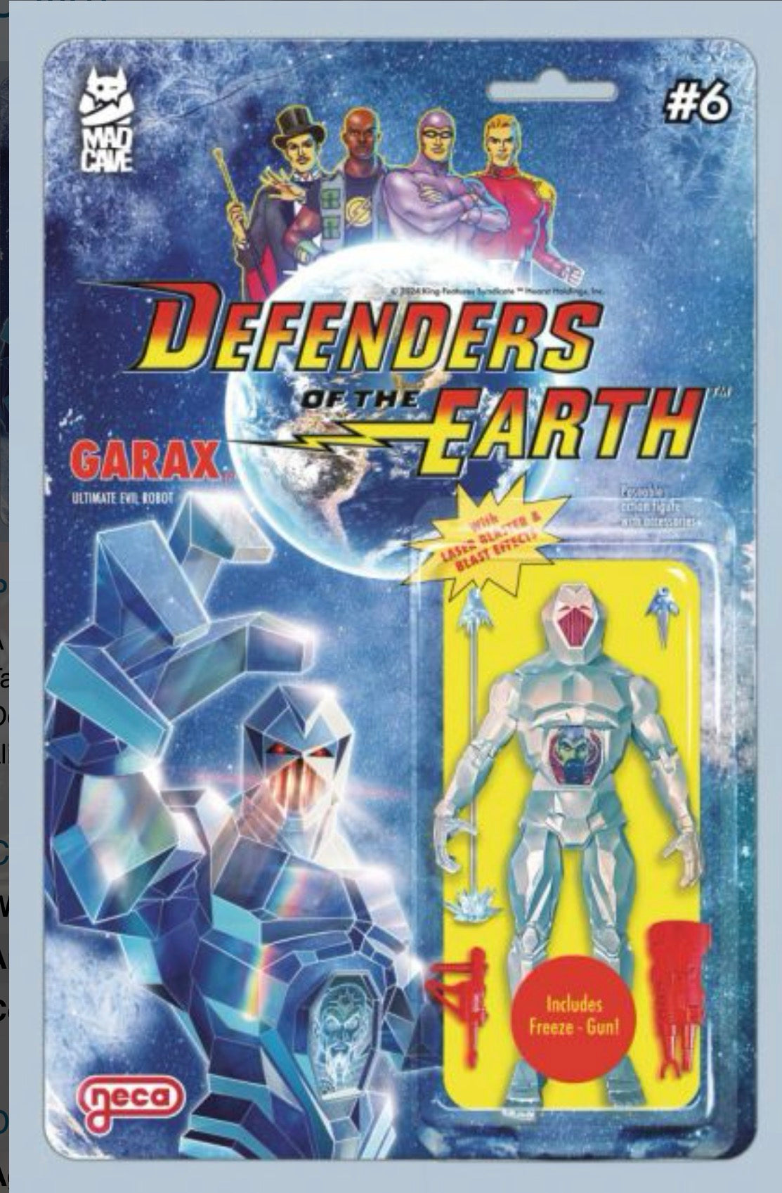 Defenders of The Earth (Mad Cave) #6 CVR B Djordje Djokovic