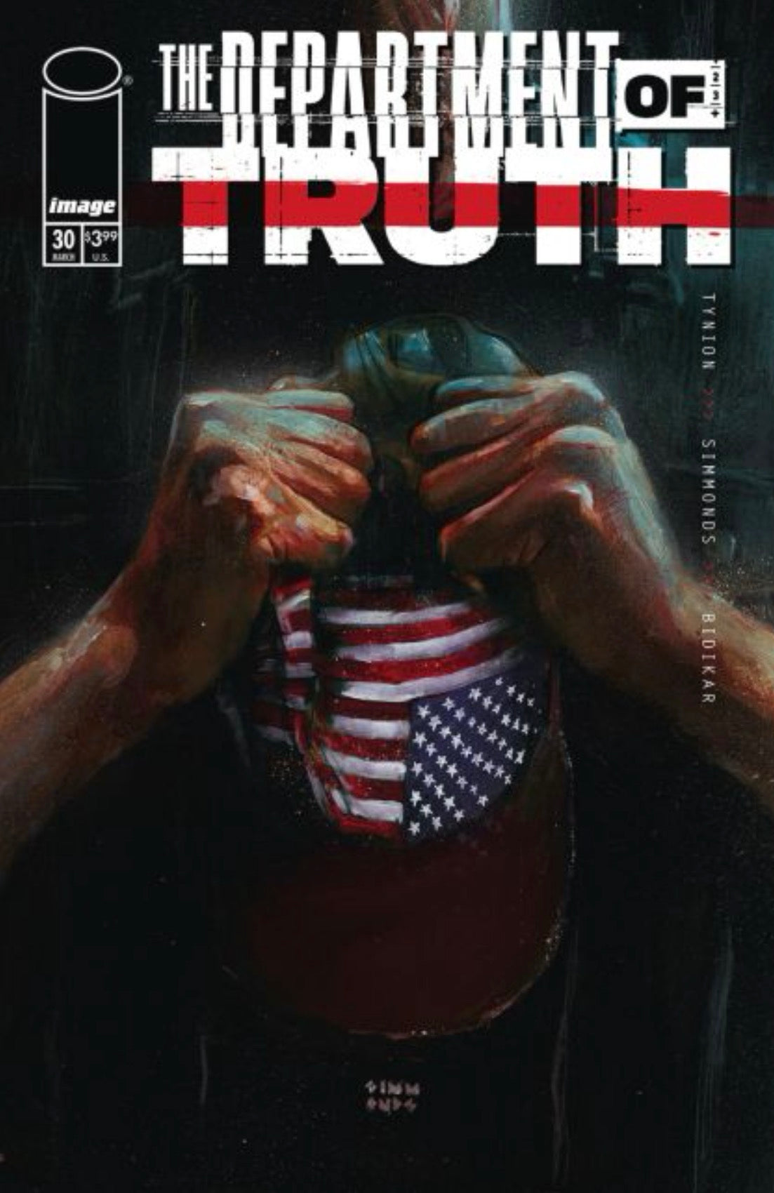 The Department of Truth #30 CVR A Martin Simmonds