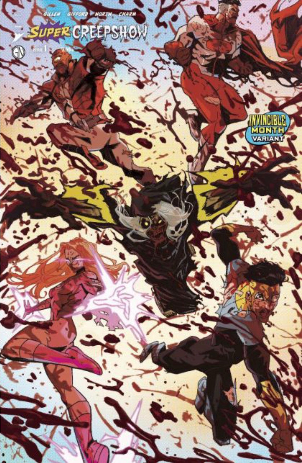 Super Creepshow #1 CVR E Rossi Gifford Invincible Team-Up