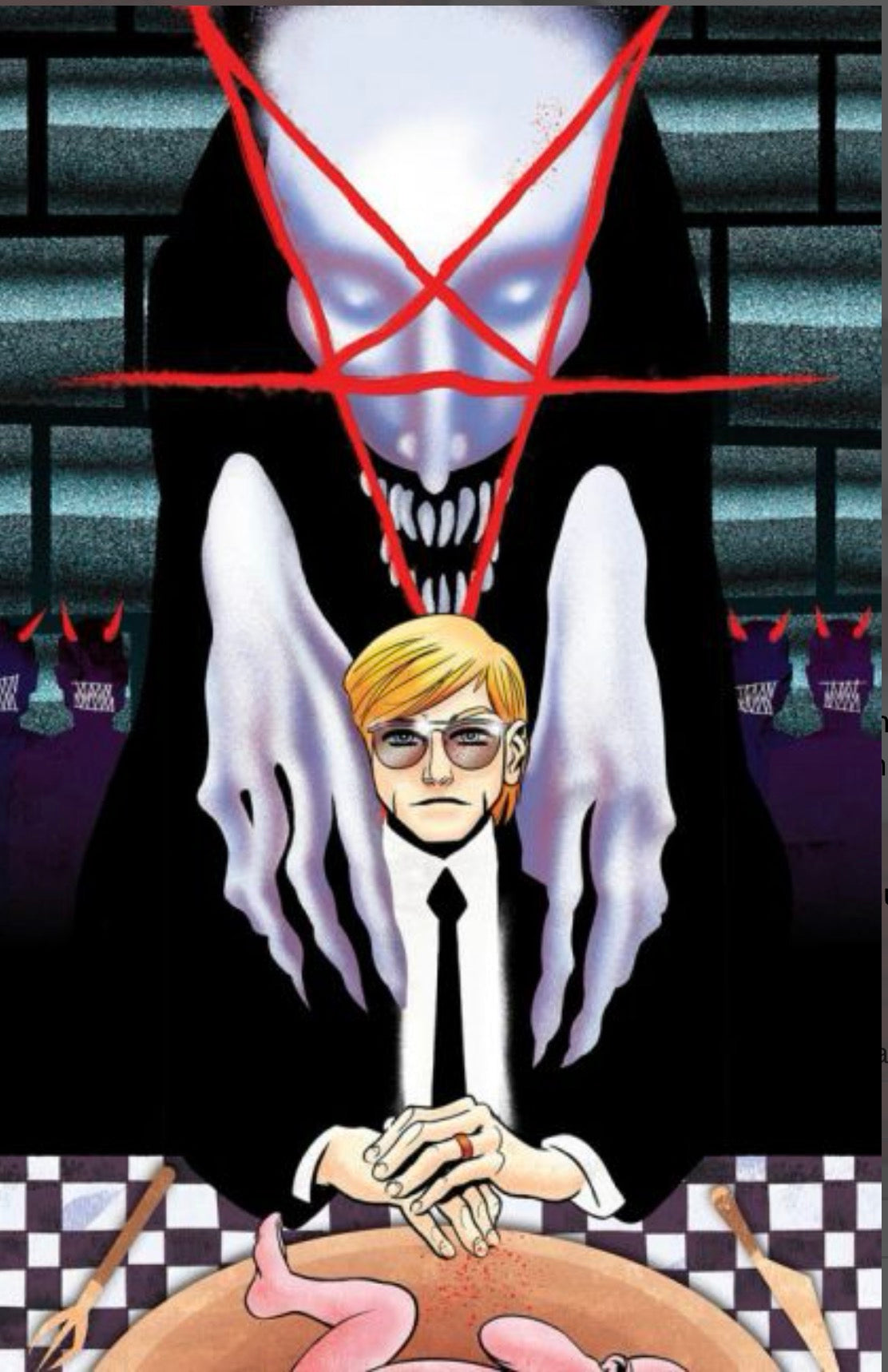 The Department of Truth #34 CVR D Tyler Boss Die Cut