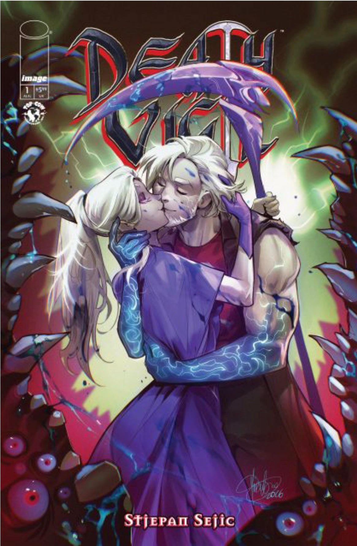 Death Vigil, Vol. 2 #1 CVR C Mirka Andolfo