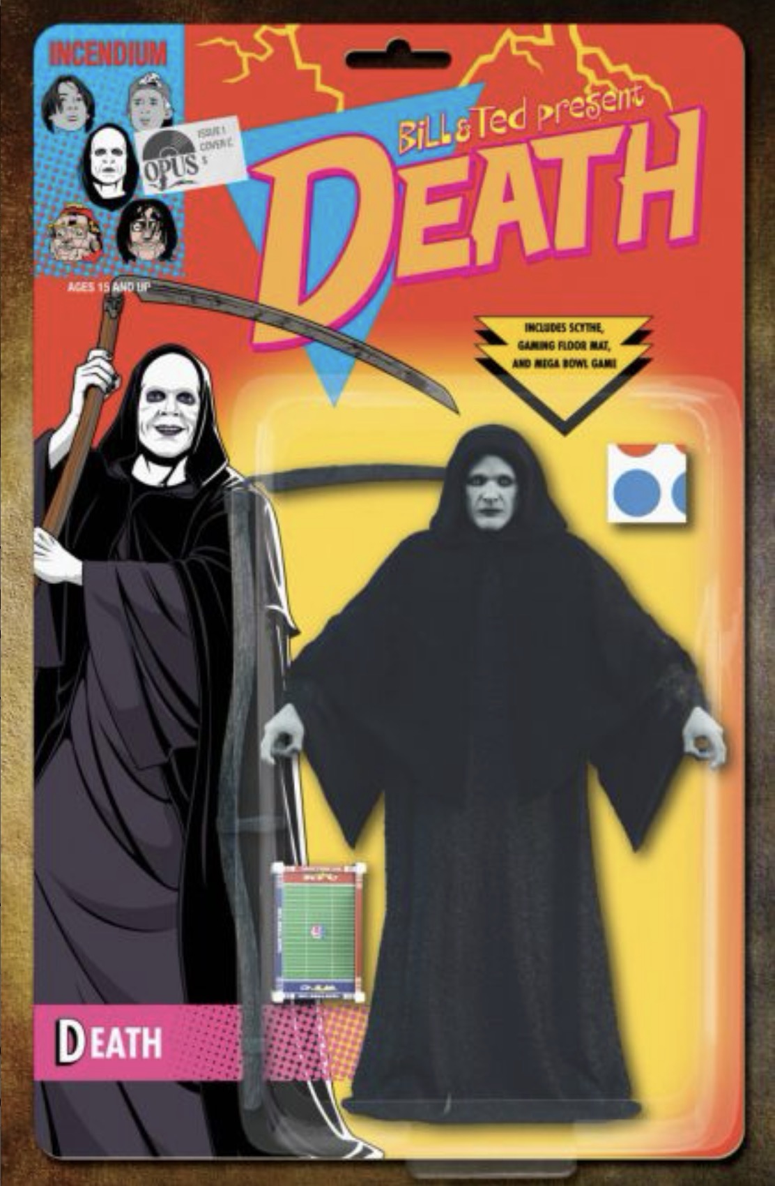 Bill & Ted Present Death One CVR C Action Figure
