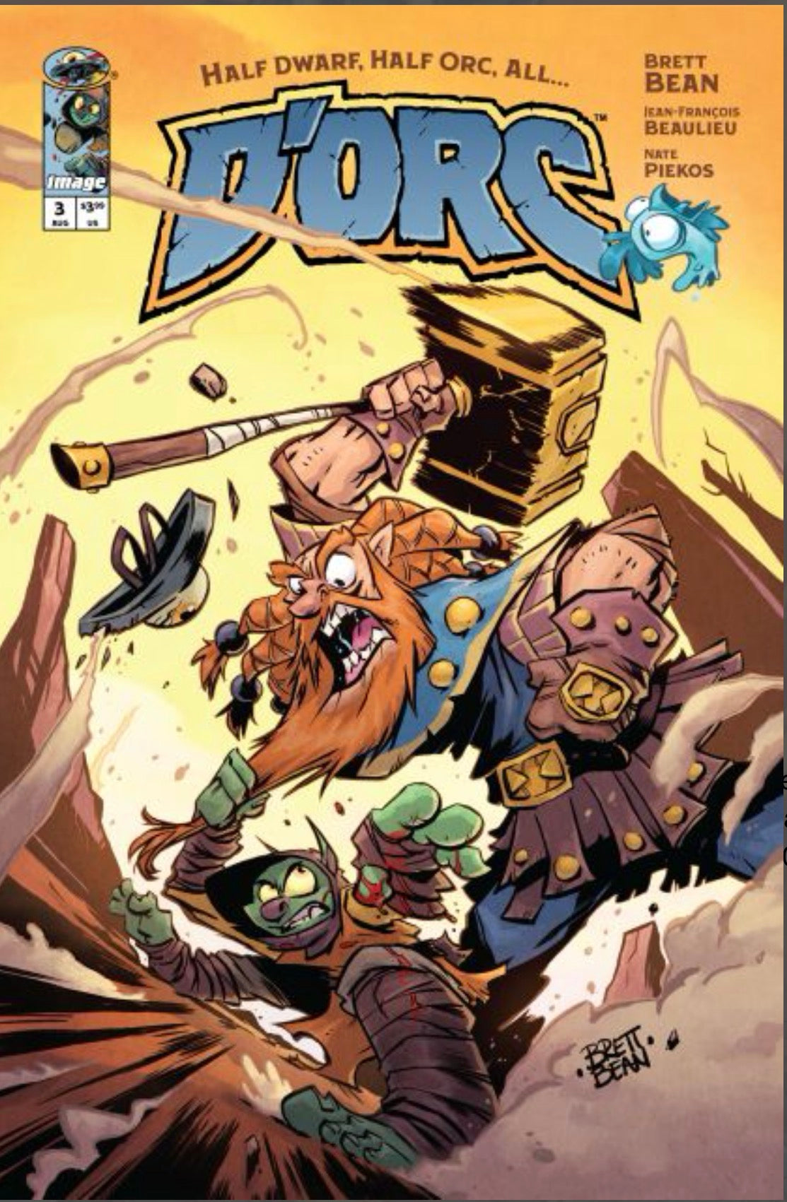 D'Orc #3 CVR A Brett Bean