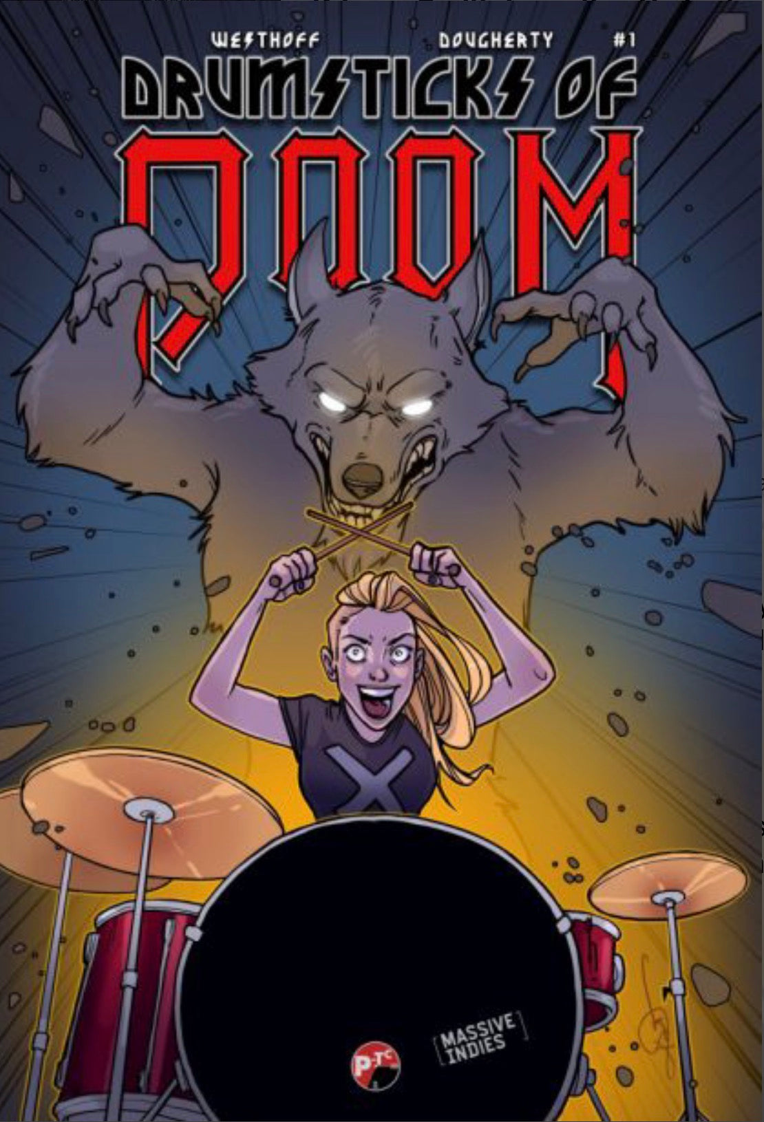Drumsticks of Doom (Massive) #1 CVR B K Lynn Smith 1:5