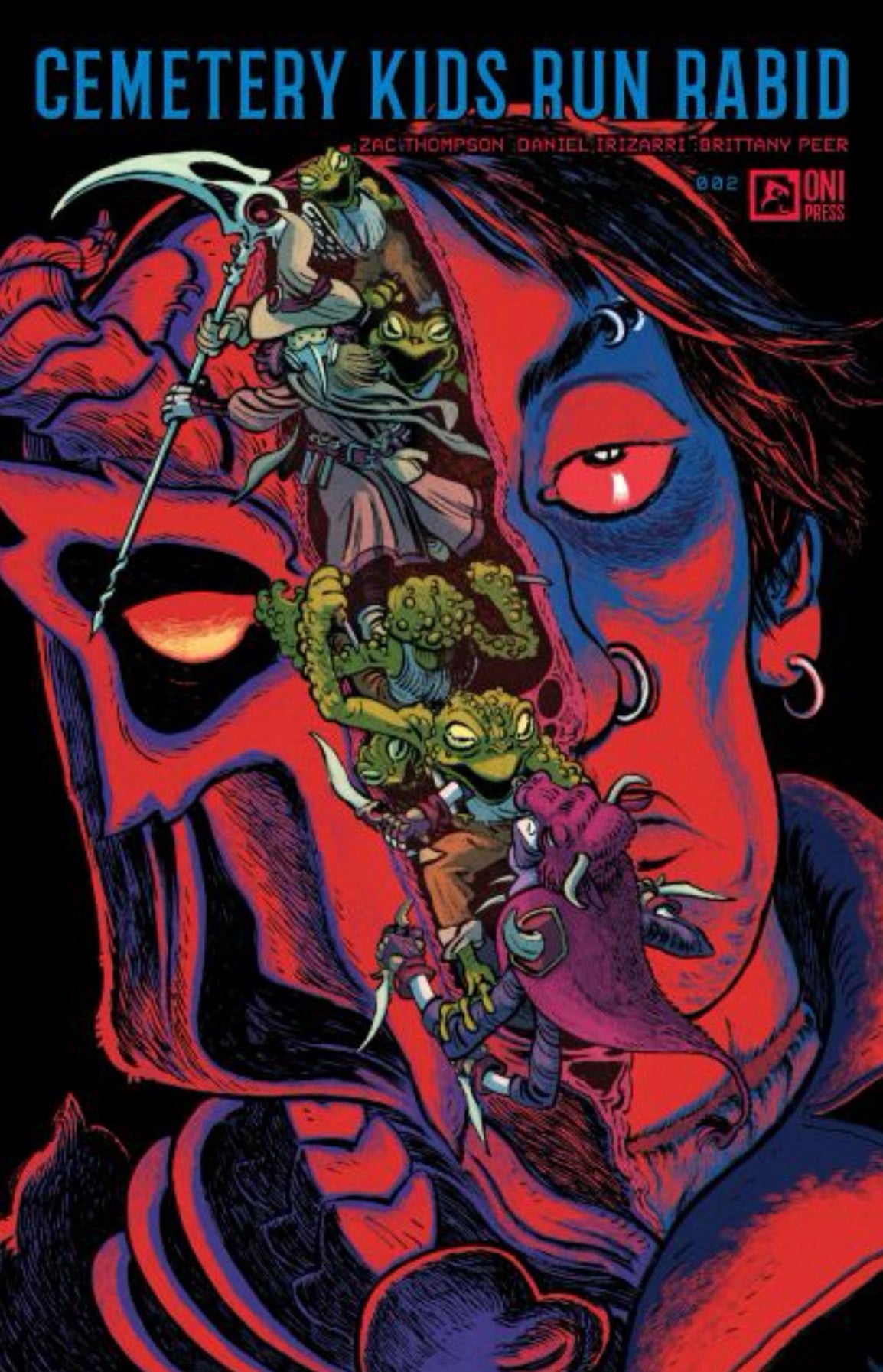 Cemetery Kids Run Rabid #2 CVR B Artyom Topilin