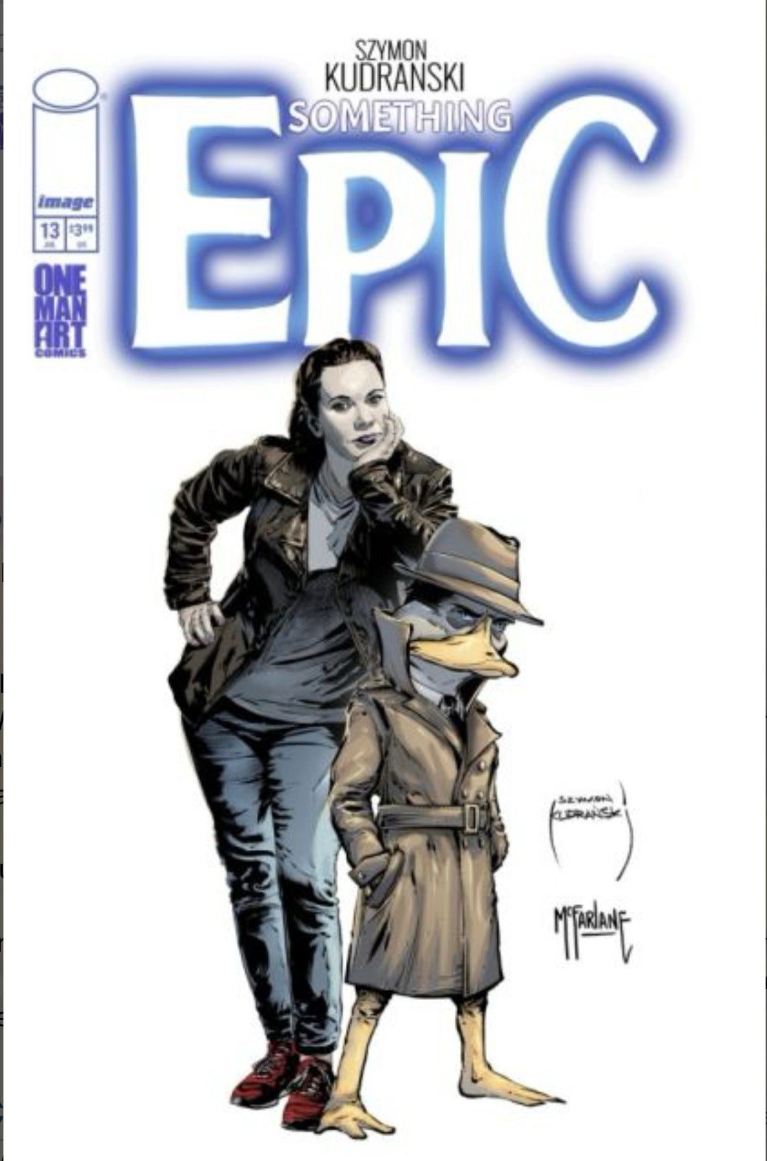 Something Epic #13 CVR A Todd McFarlane & Szymon Kudranski Szymon Kudranski & Todd Mcfarlane