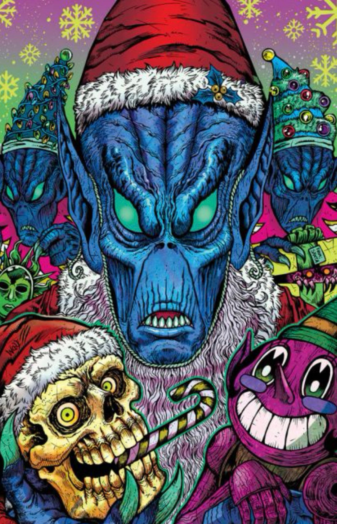 Dread the Halls 2025 #1 CVR E Maria Wolf Toxic