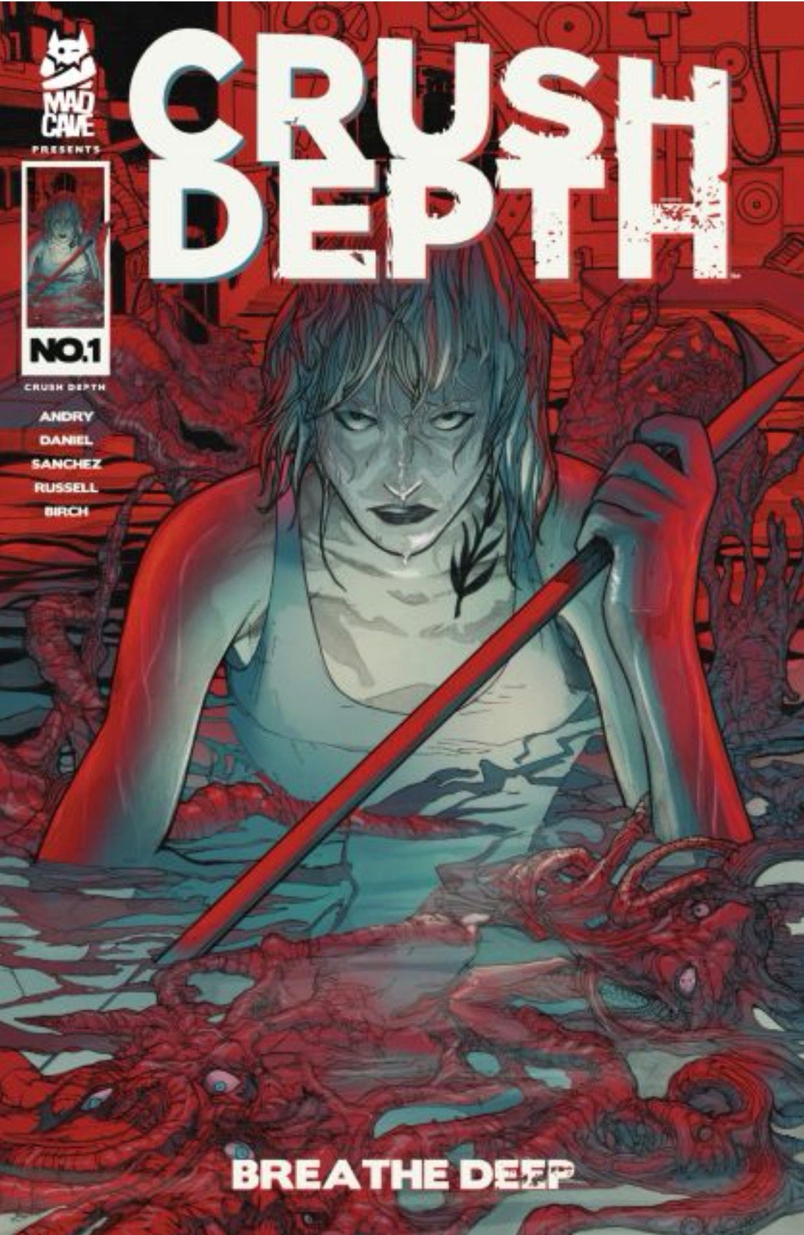 Crush Depth #1 CVR A Alex Sanchez