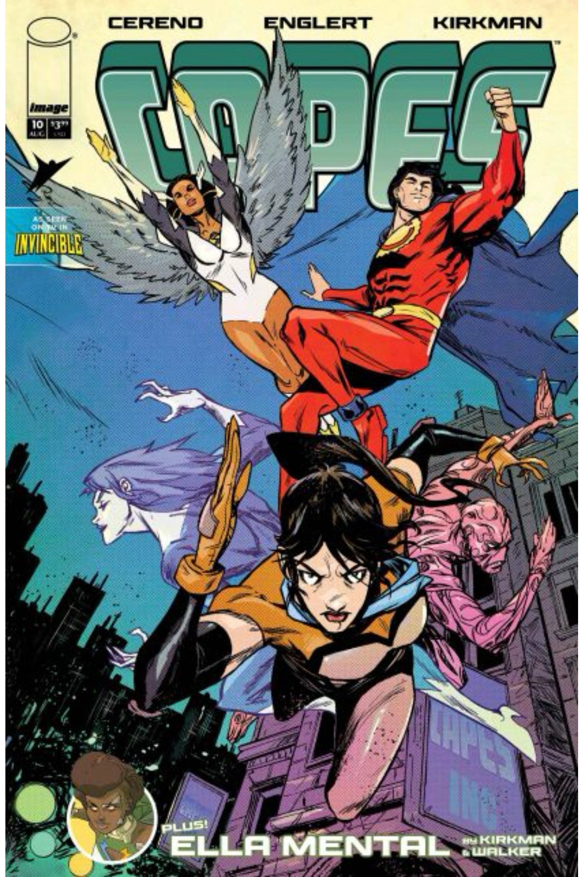 Capes, Vol. 2 #10 CVR E Sanford Greene Connecting