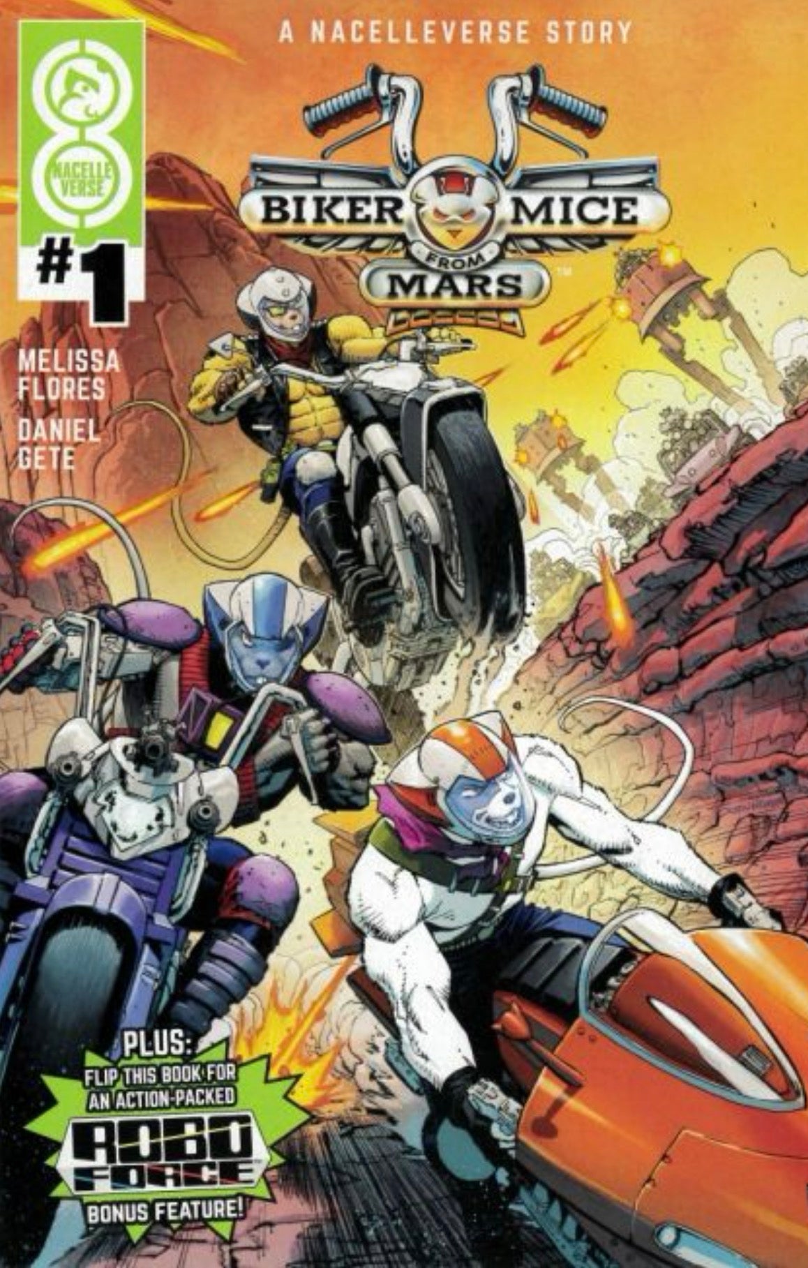 Biker Mice From Mars, Vol. 2 (Oni Press) #1 CVR A Dustin Weaver