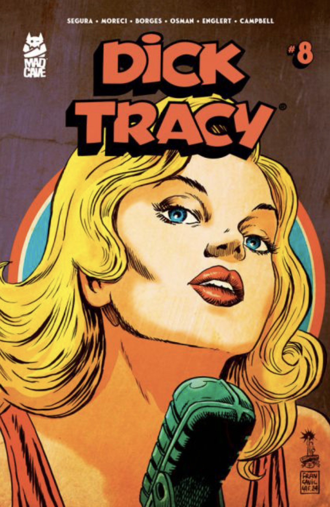 Dick Tracy (Mad Cave) #8 CVR B Francesco Francavilla
