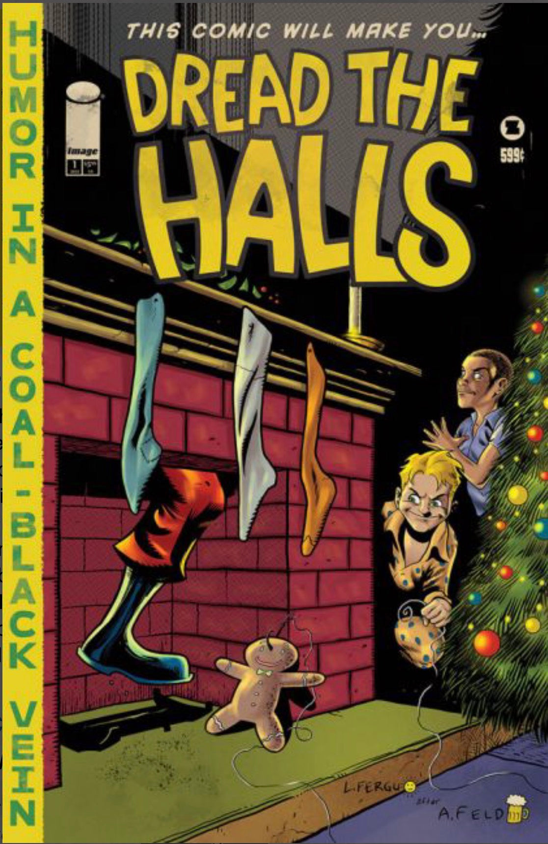 Dread the Halls 2024 #1 CVR D Lee Ferguson