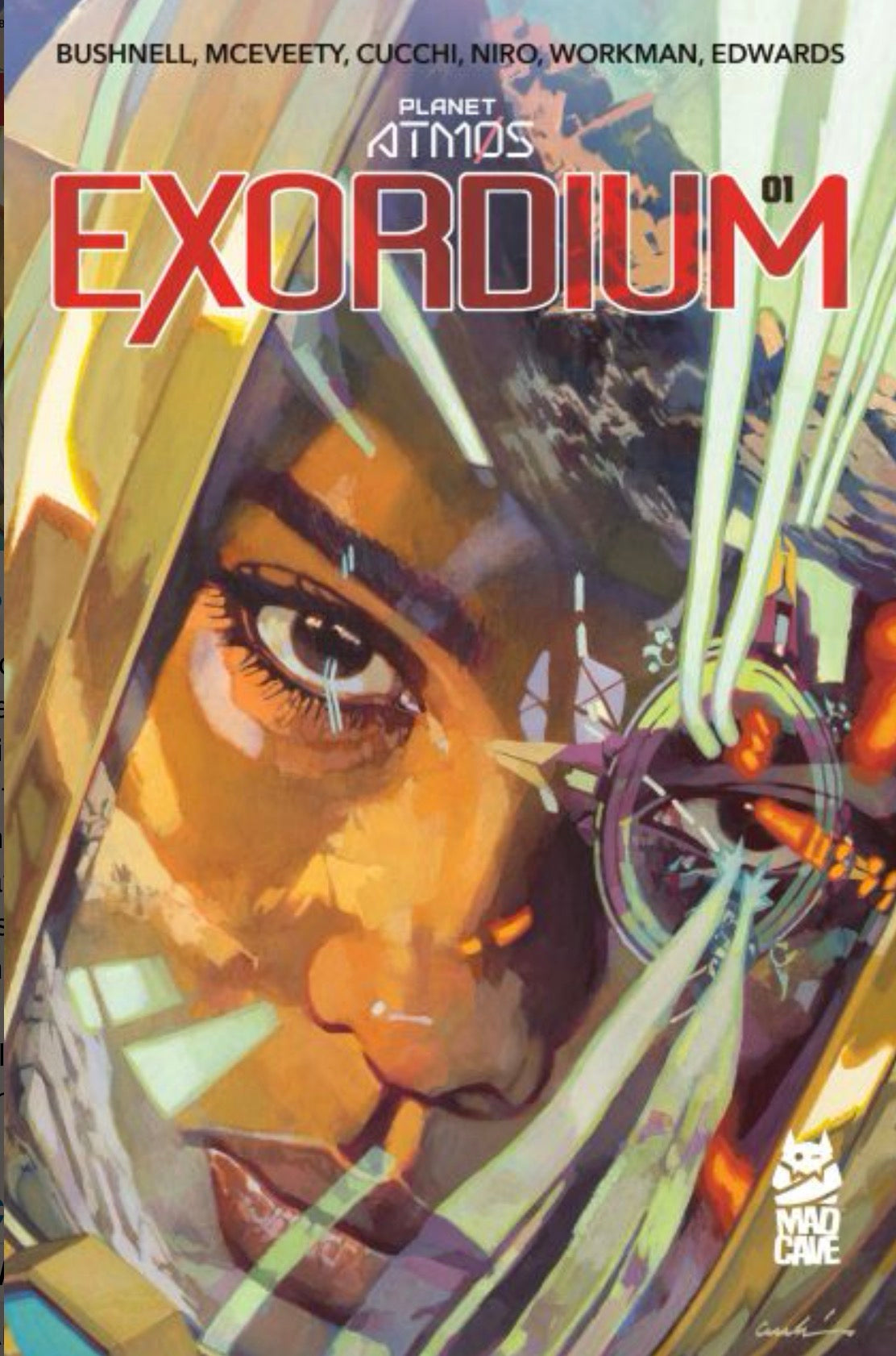 Planet Atmos Exordium #1 CVR B Andrea Cucchi