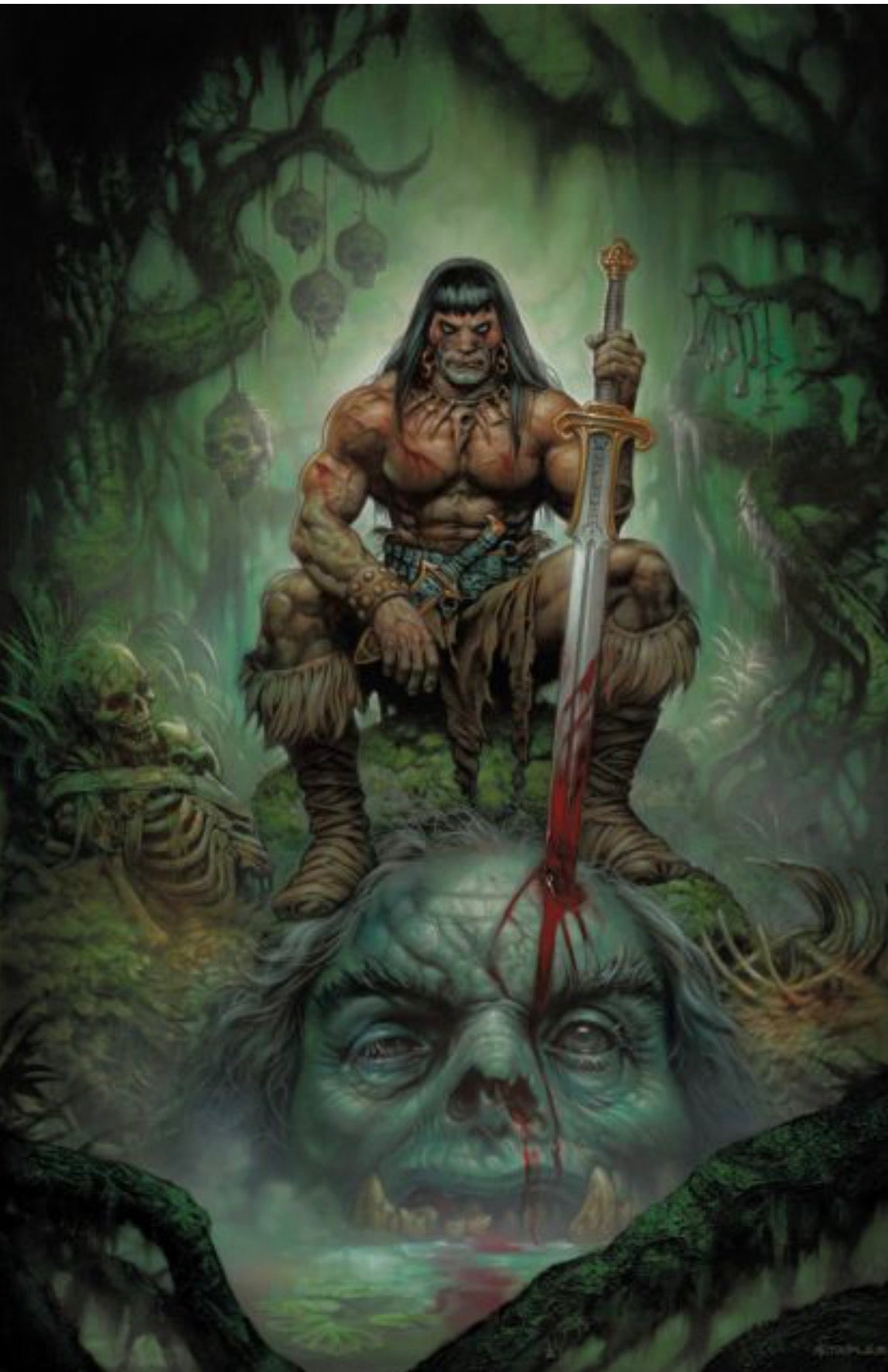 Conan the Barbarian (Titan Comics) #23 CVR G Greg Staples Glow In The Dark