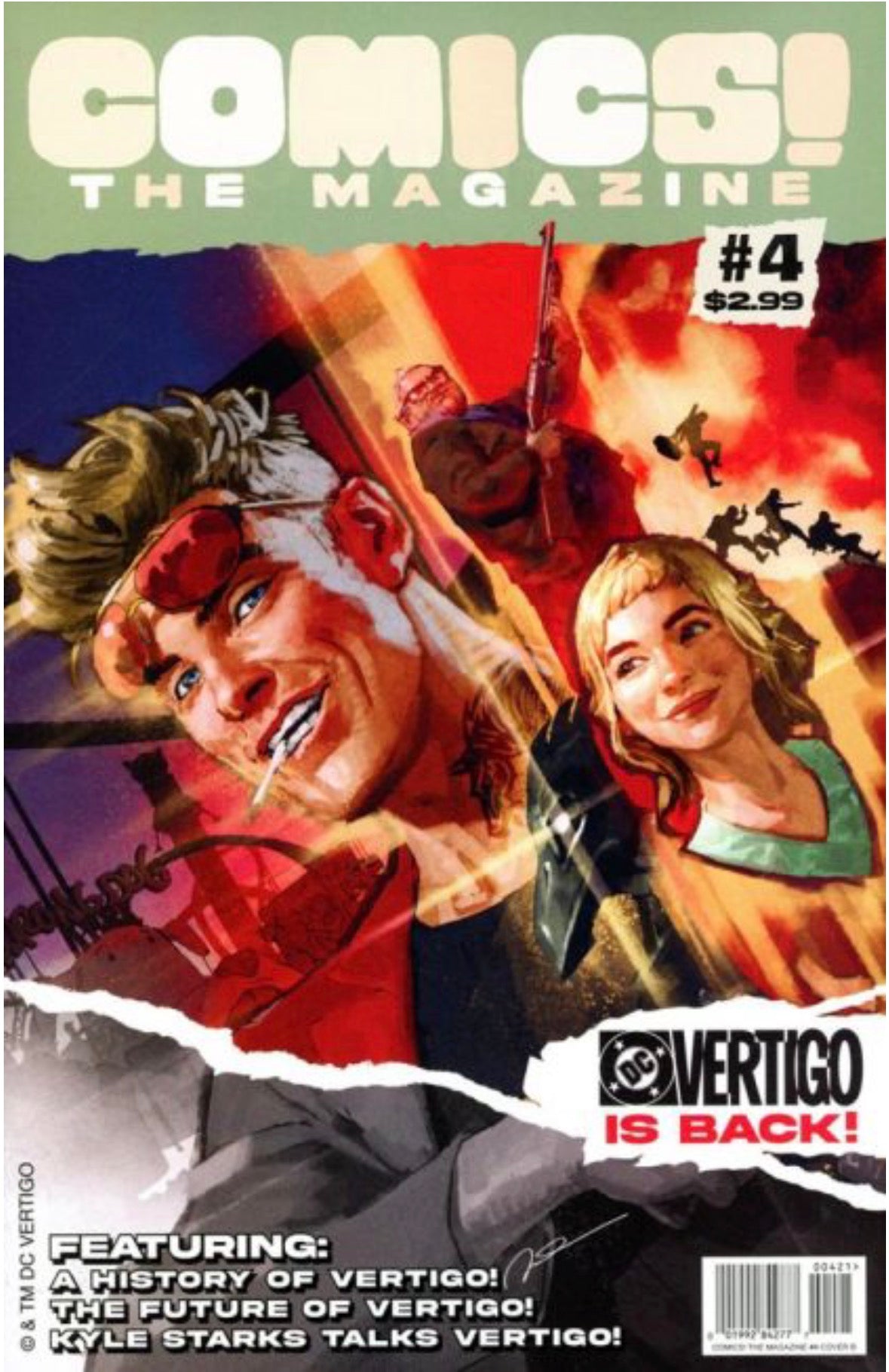Comics! The Magazine #4 CVR B Rico Renzi