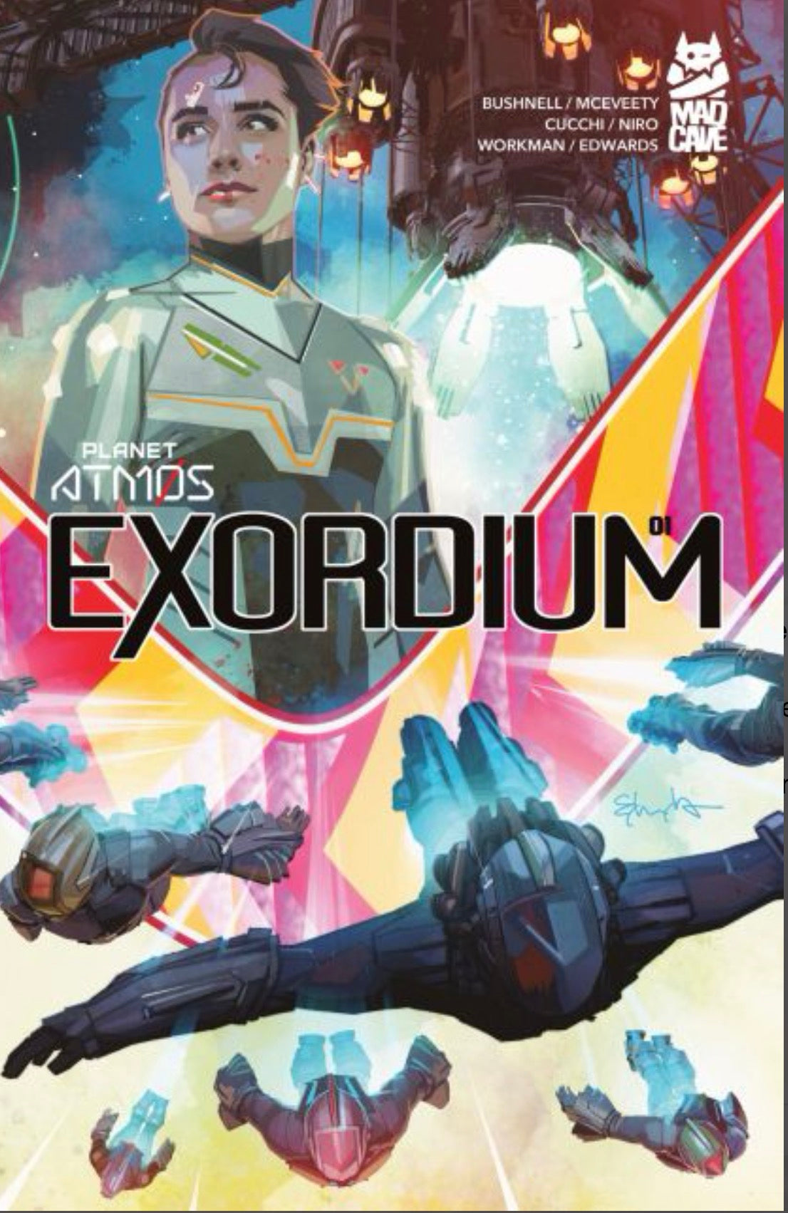 Planet Atmos Exordium #1 CVR A Tommy Lee Edwards
