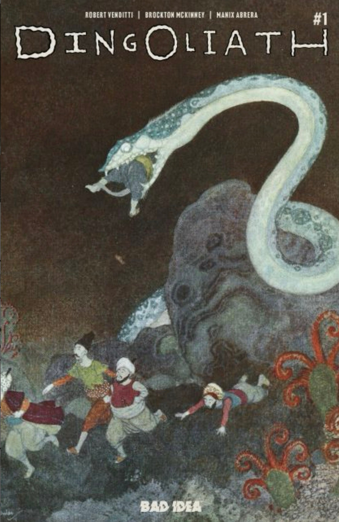 Dingoliath #1 CVR D Edmund Culac Old Masters