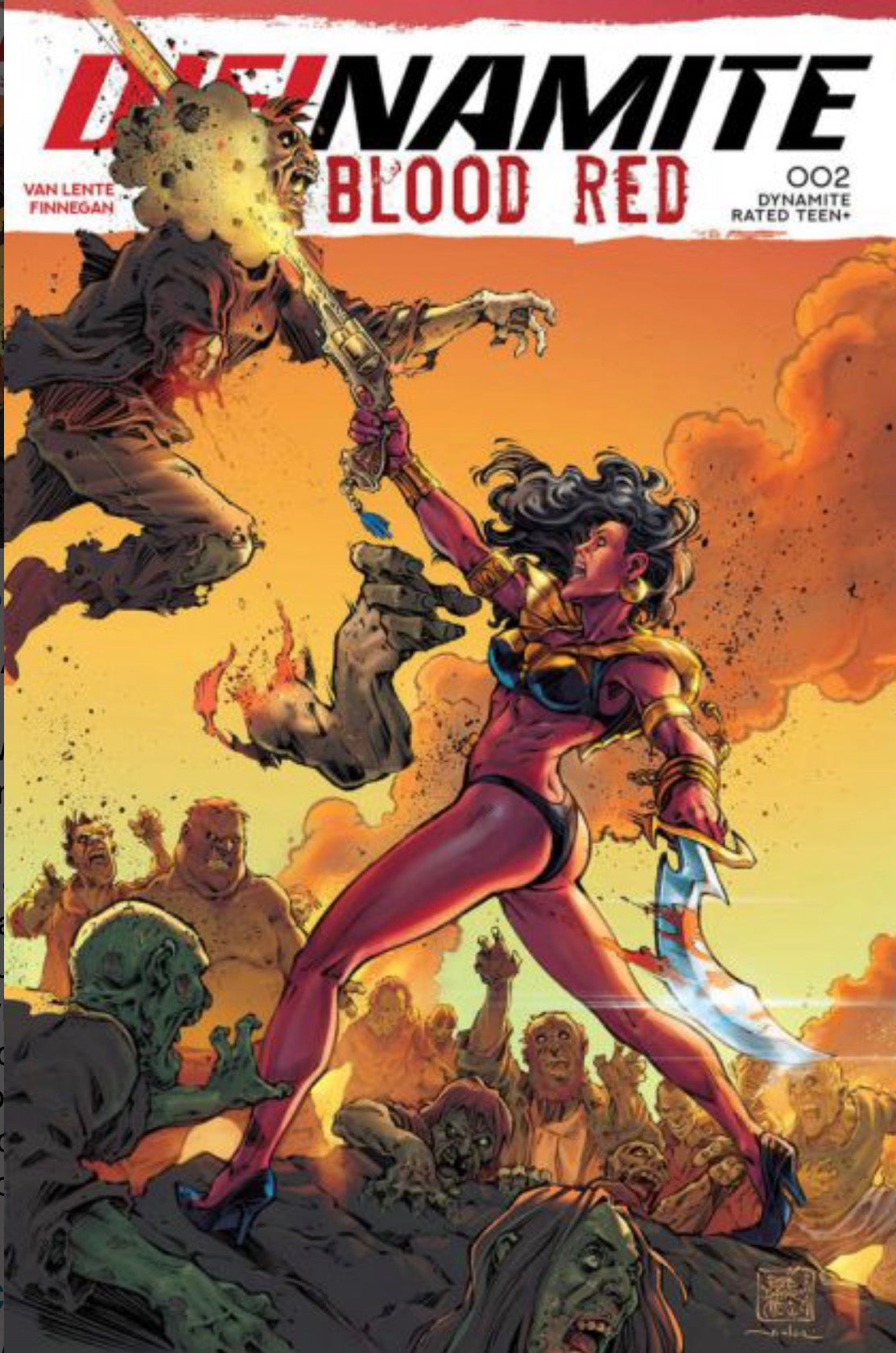Die!Namite: Blood Red #2 CVR B Roberto Meli