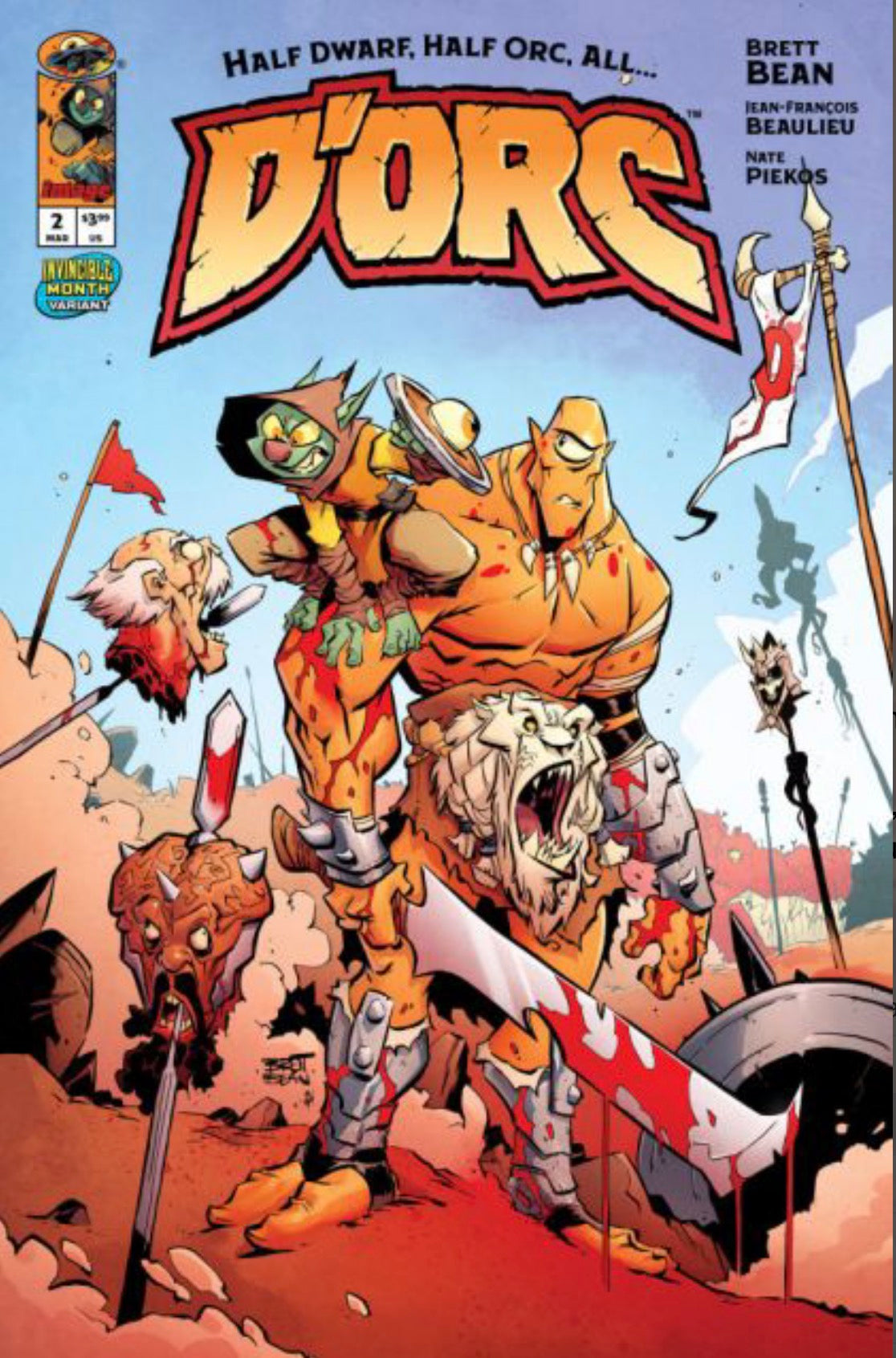 D'Orc #2 CVR C Brett Bean Invincible Team-Up