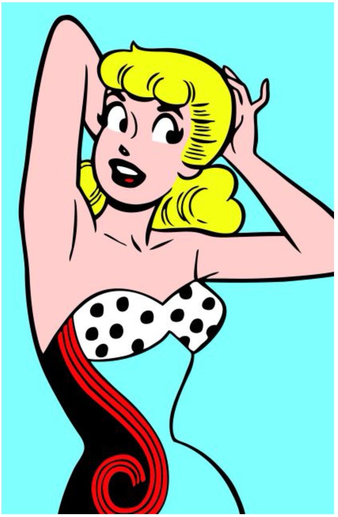 Archie Comics 85th Anniversary Presents: Betty & Veronica Swimsuit Special #1 CVR E Dan Decarlo Betty Pin Up Silver Foil
