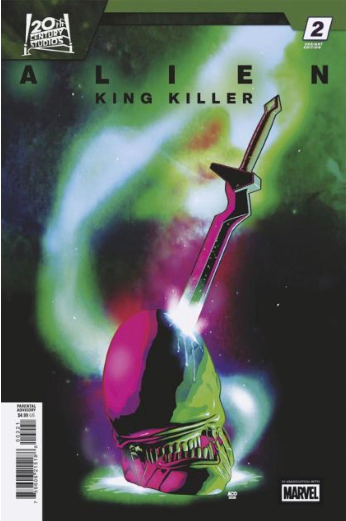 Alien: King Killer #2 CVR B ACO