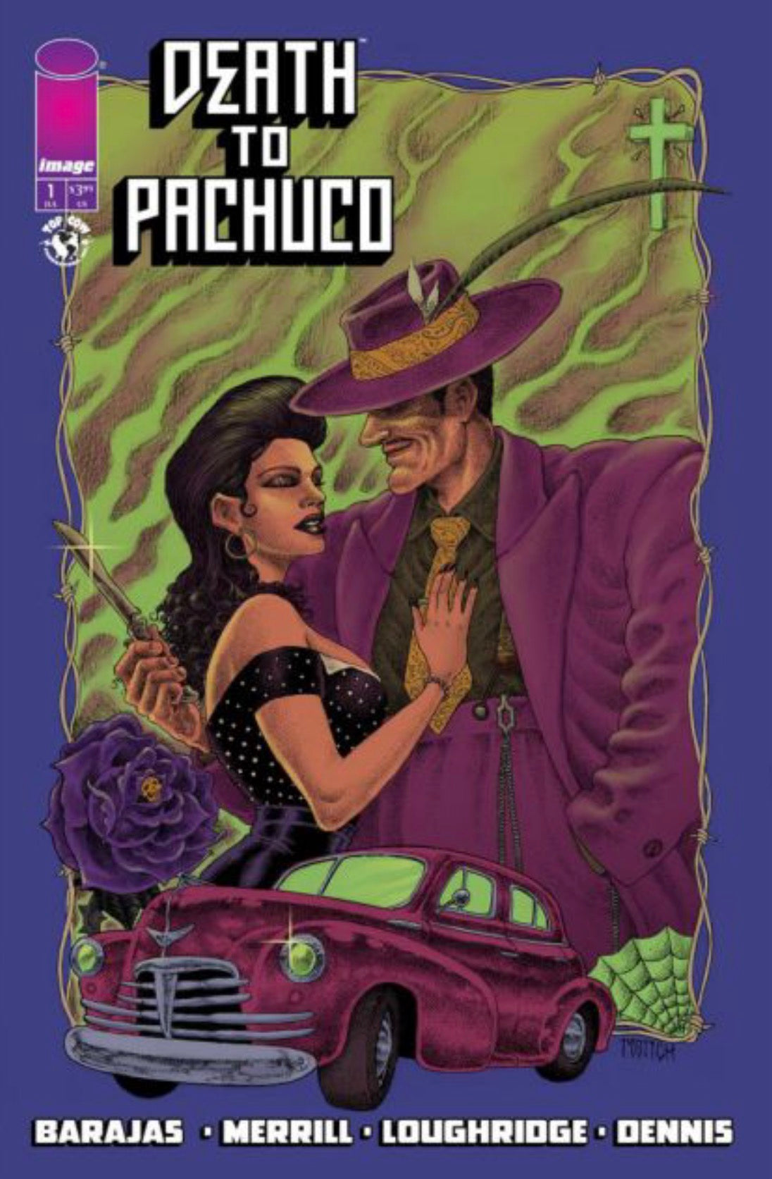 Death to Pachuco #1 CVR D Ramon Villalobos