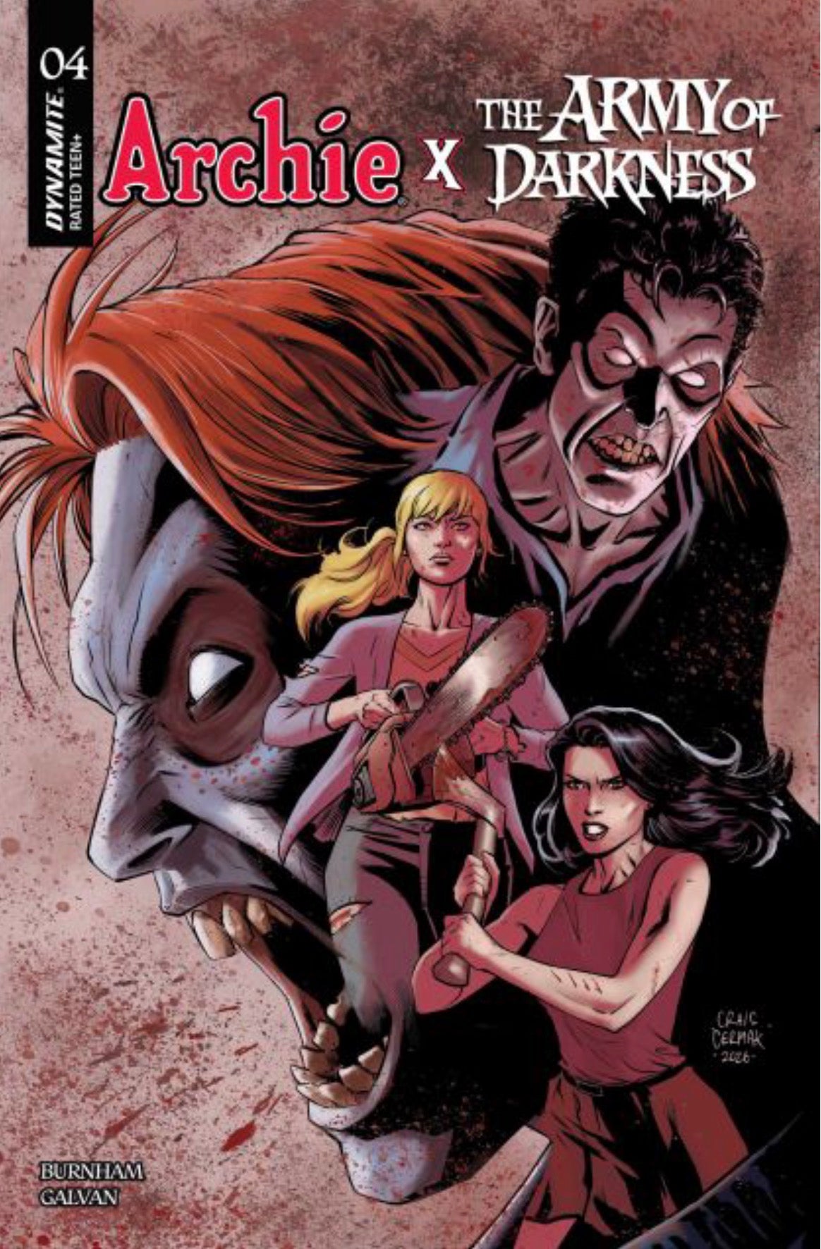 Archie x The Army of Darkness #4 CVR D Craig Cermak