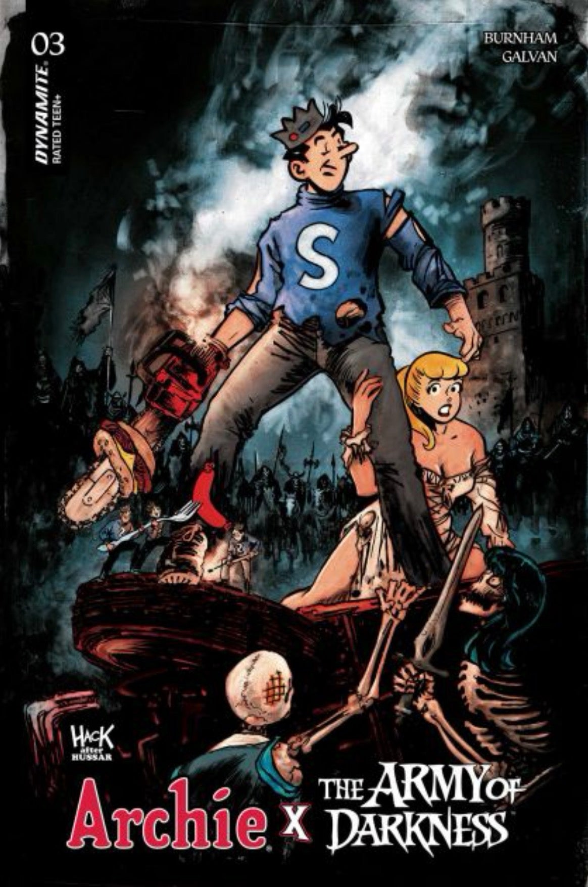 Archie x The Army of Darkness #3 CVR N Robert Hack
