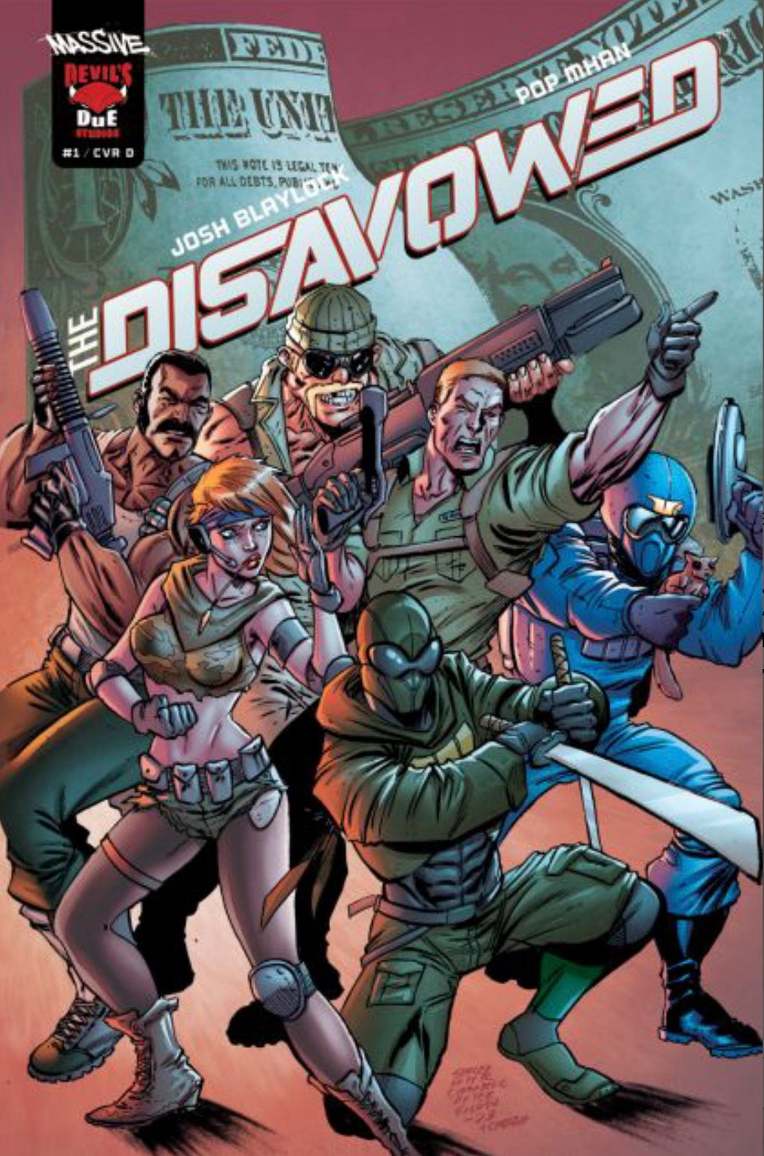 Disavowed #1 CVR D Tim Seeley Homage