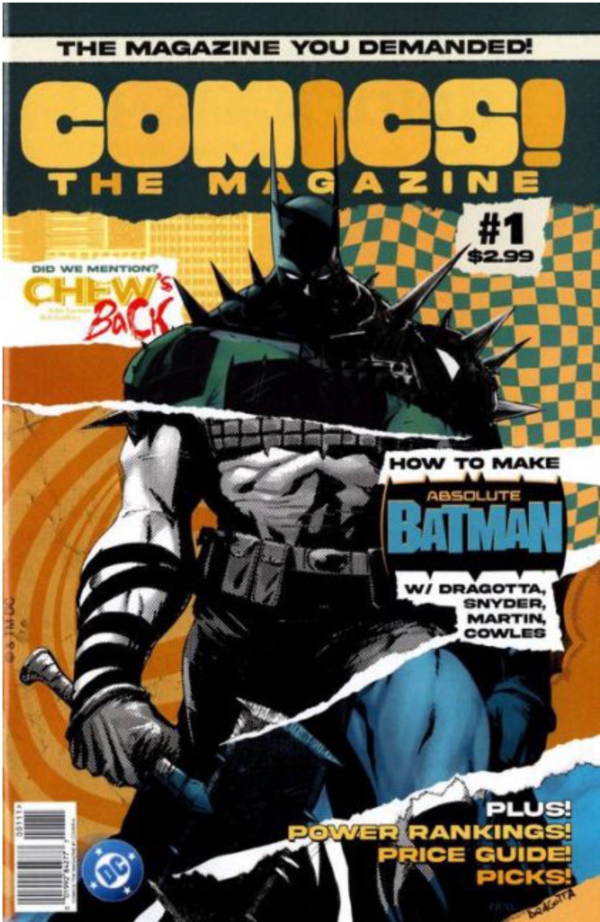 Comics! The Magazine #1 CVR A Nick Dragotta