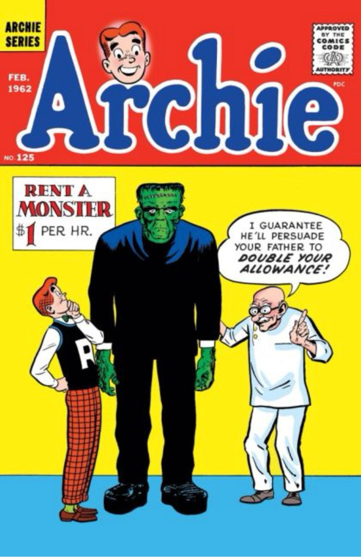 Archie, Vol. 1 #125 CVR B Harry Lucey Facsimile