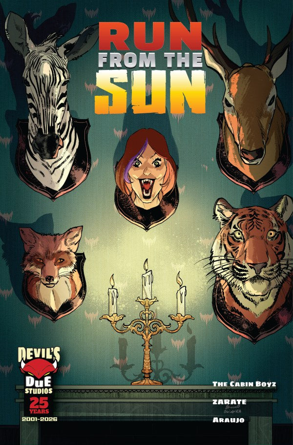 RUN FROM THE SUN #1 CVR B BRUNO OLIVEIRA