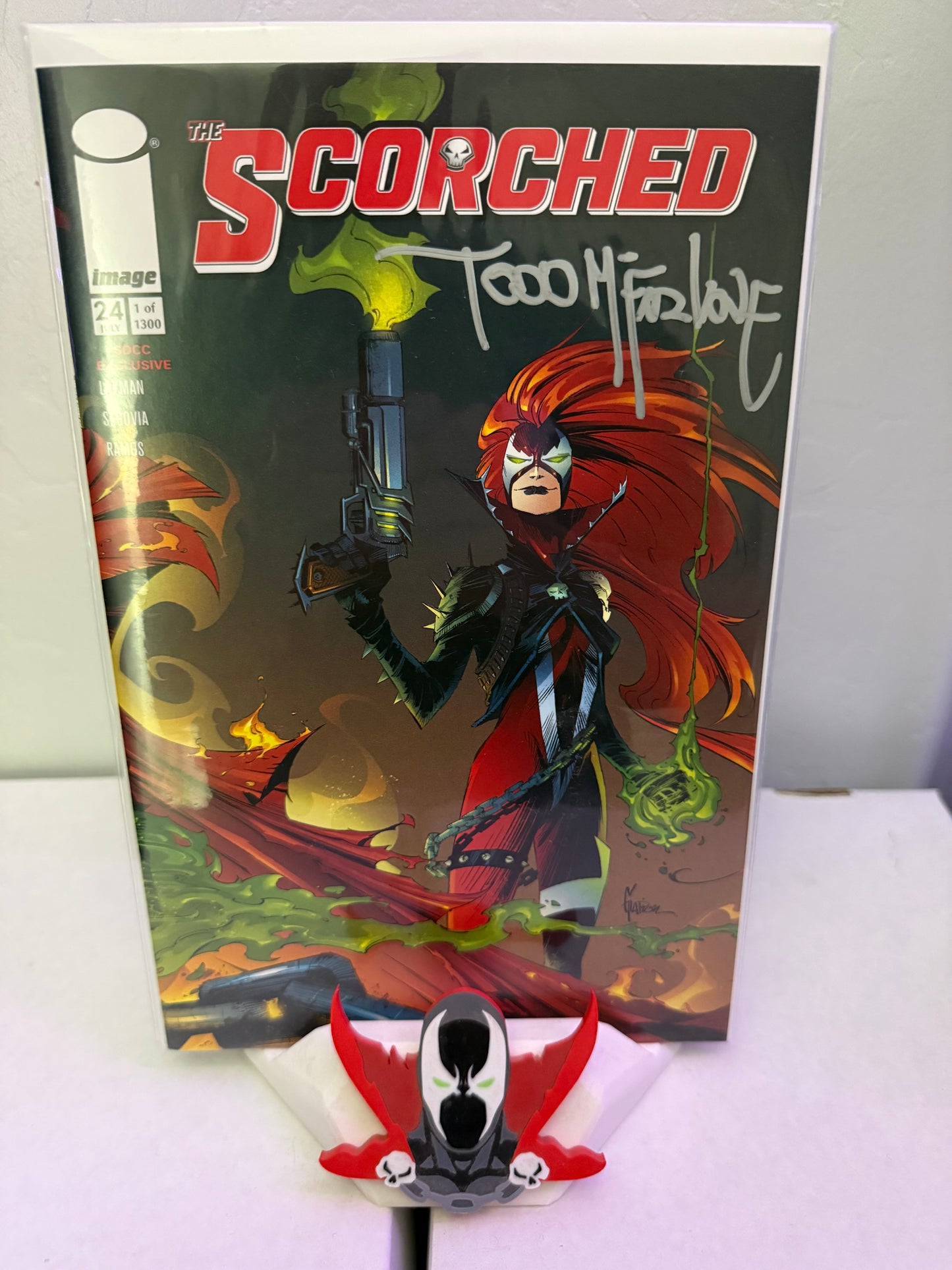Todd McFarlane Signed connecting set
