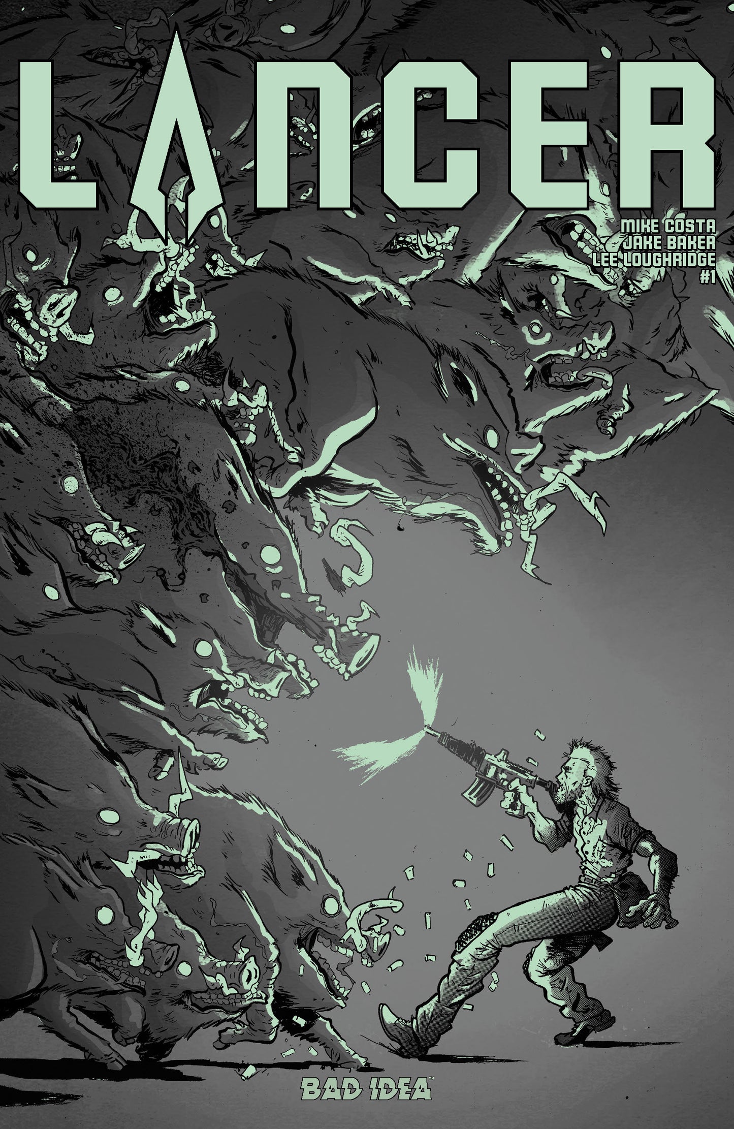 LANCER #1 (OF 4) CVR I JAKE BAKER GLOW IN THE DARK VAR