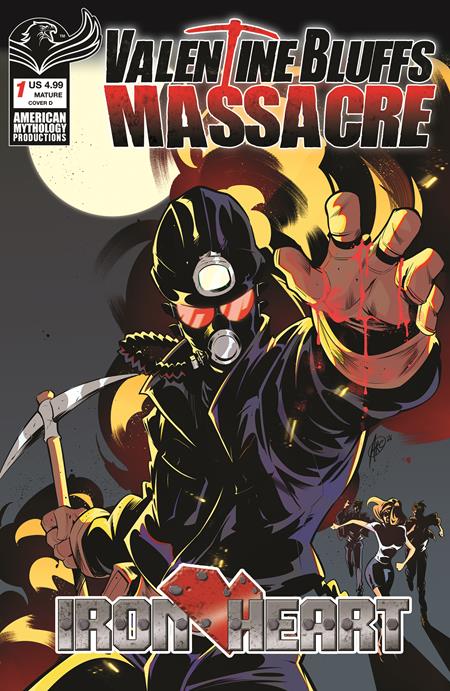00A. VALENTINE BLUFFS MASSACRE IRON HEART #1 (OF 2) CVR D ANDREA ARCARI