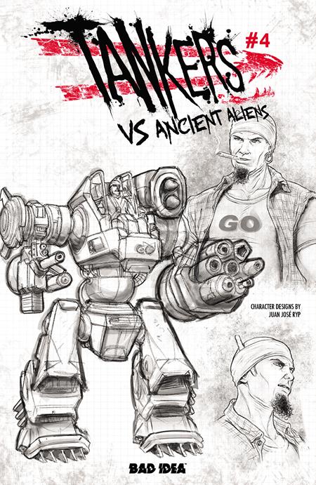 00A. TANKERS VS ANCIENT ALIENS #4 (OF 5) CVR C JUAN JOSE RYP DESIGN
