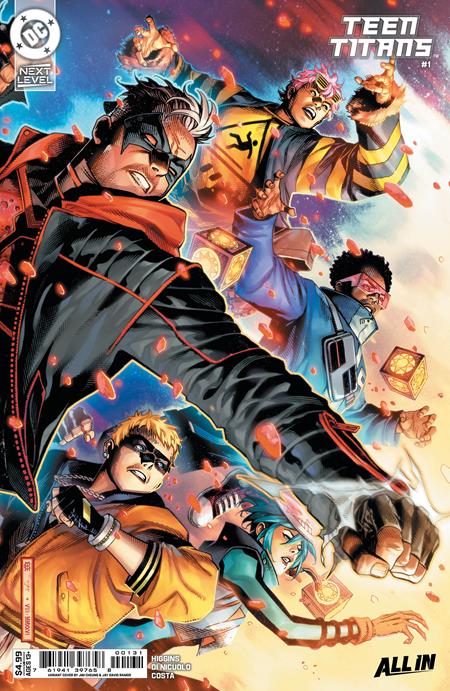 00A. TEEN TITANS #1 CVR C JIM CHEUNG CARD STOCK