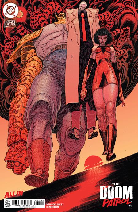 00A. DOOM PATROL #1 CVR C IAN BERTRAM CARD STOCK