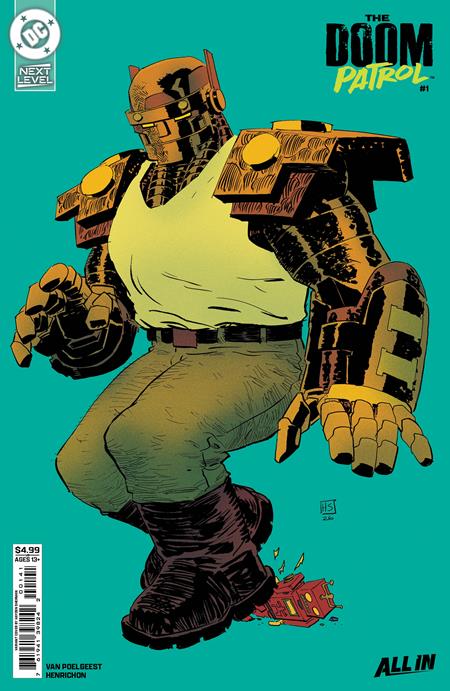 00A. DOOM PATROL #1 CVR D HAYDEN SHERMAN NEXT LEVEL CARD STOCK