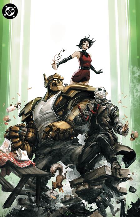 00A. DOOM PATROL #1 CVR F CLAYTON CRAIN FOIL