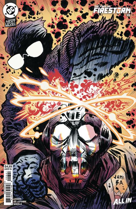00A. FURY OF FIRESTORM #6 (OF 8) CVR D JUNI BA CARD STOCK