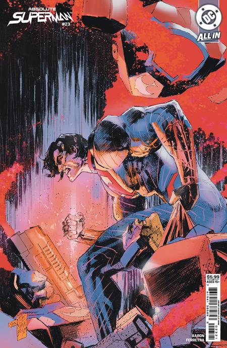 00A. ABSOLUTE SUPERMAN #23 CVR B CLAY MANN CARD STOCK