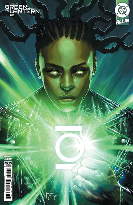 00A. ABSOLUTE GREEN LANTERN #18 CVR D MICO SUAYAN CARD STOCK