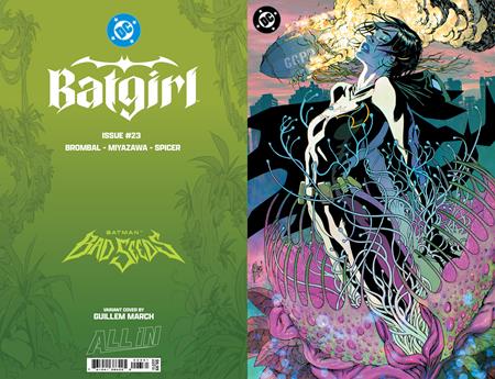 00A. BATGIRL #23 CVR C GUILLEM MARCH BAD SEEDS SPOT FOIL (BATMAN BAD SEEDS)