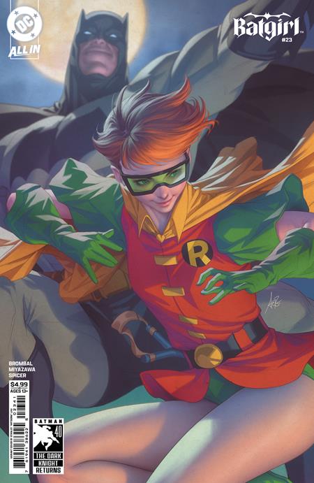 00A. BATGIRL #23 CVR D STANLEY ARTGERM LAU DARK KNIGHT RETURNS 40TH ANNIVER…