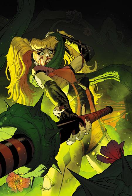 00A. HARLEY QUINN #66 CVR E MATTIA DE IULIS BAD SEEDS SPOT FOIL (BATMAN BAD SEEDS)