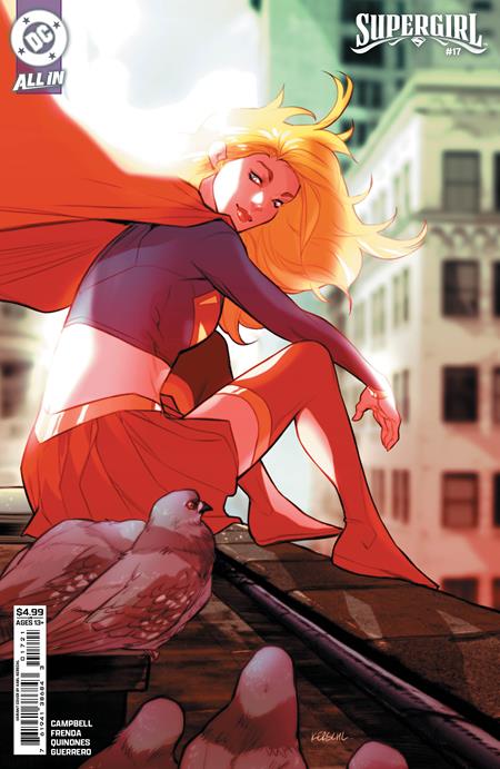 00A. SUPERGIRL #17 CVR B KARL KERSCHL CARD STOCK (KINGDOM OF ZOD)