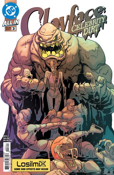 00A. CLAYFACE CELEBRITY DIRT #3 (OF 6) CVR A RILEY ROSSMO