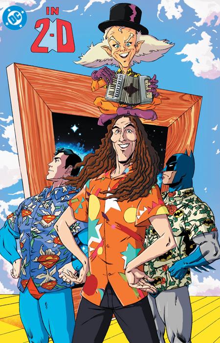00A. BATMAN SUPERMAN WEIRD AL WORLDS WEIRDEST #1 (ONE SHOT) CVR E DAN SCHO…